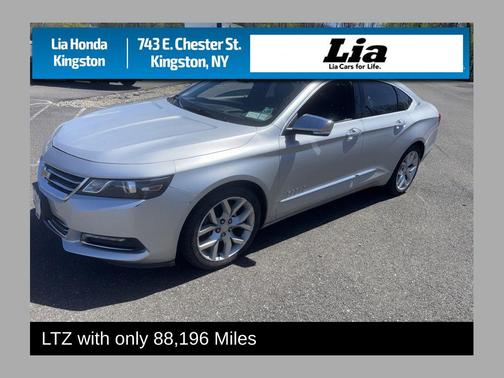 Silver Ice Metallic 2016 Chevrolet Impala LTZ