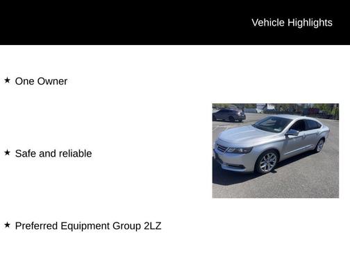 Silver Ice Metallic 2016 Chevrolet Impala LTZ