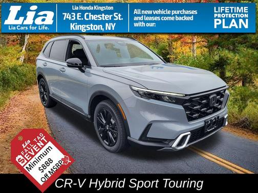 Urban Gray Pearl 2026 Honda CR-V Hybrid Sport Touring AWD