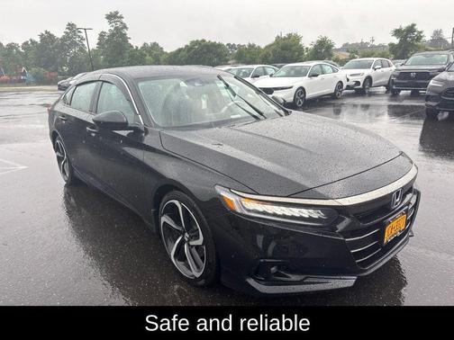 Crystal Black Pearl 2022 Honda Accord Sport SE 1.5T