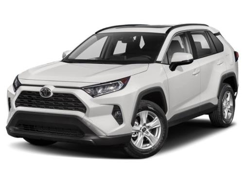 Super White 2019 Toyota RAV4 XLE