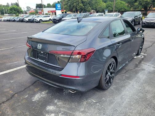 Meteorite Gray Metallic 2026 Honda Civic Sport