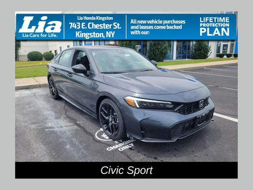 Meteorite Gray Metallic 2026 Honda Civic Sport