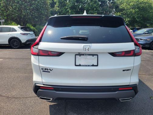 Platinum White Pearl 2026 Honda CR-V Hybrid Sport-L AWD