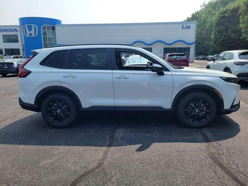 Platinum White Pearl 2026 Honda CR-V Hybrid Sport-L AWD