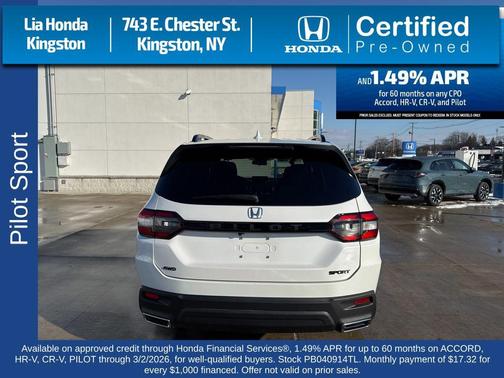 2023 Honda Pilot AWD Sport