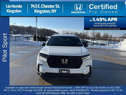 2023 Honda Pilot AWD Sport