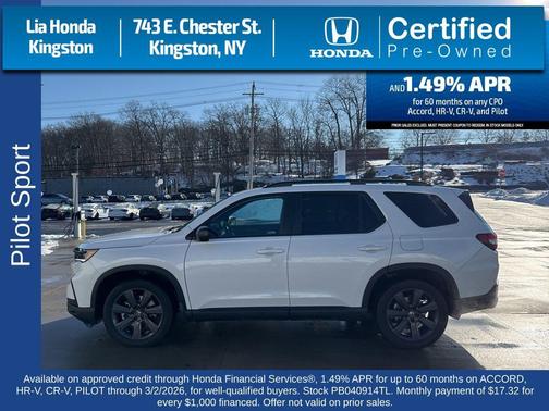 2023 Honda Pilot AWD Sport