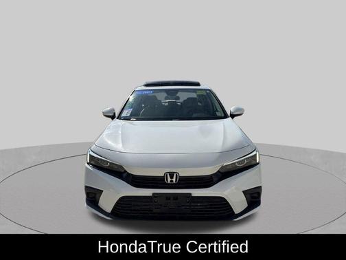 Platinum White Pearl 2023 Honda Civic EX
