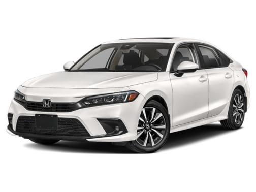 Platinum White Pearl 2023 Honda Civic EX