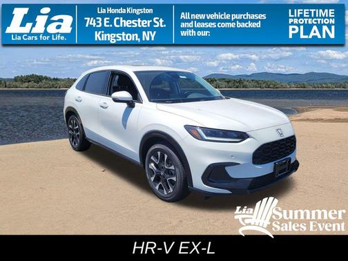 Platinum White Pearl 2027 Honda HR-V EX-L