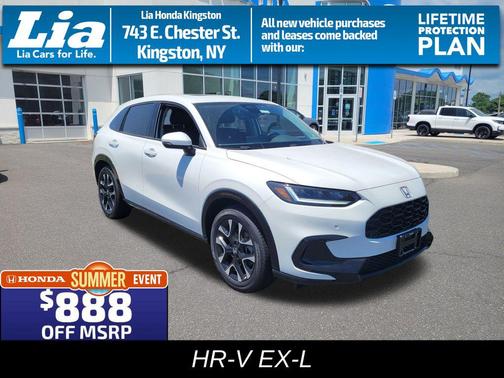 Platinum White Pearl 2027 Honda HR-V EX-L