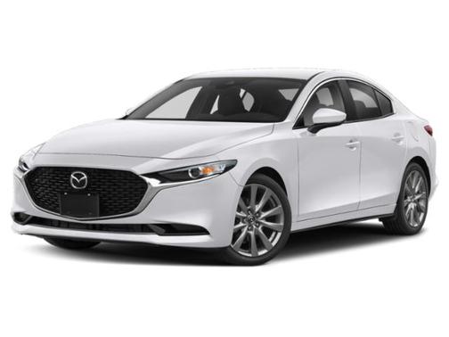 Snowflake White Pearl Mica 2021 Mazda Mazda3 AWD w/Preferred Package