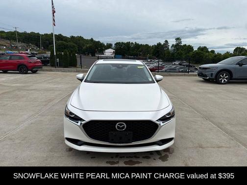 Snowflake White Pearl Mica 2021 Mazda Mazda3 AWD w/Preferred Package