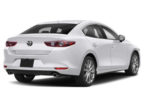 Snowflake White Pearl Mica 2021 Mazda Mazda3 AWD w/Preferred Package