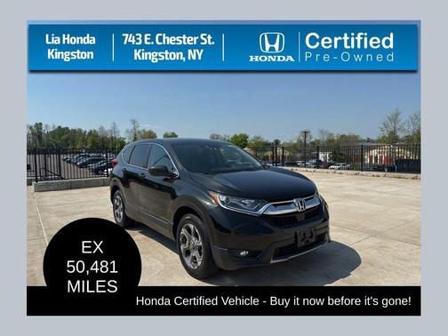 Crystal Black Pearl 2017 Honda CR-V EX