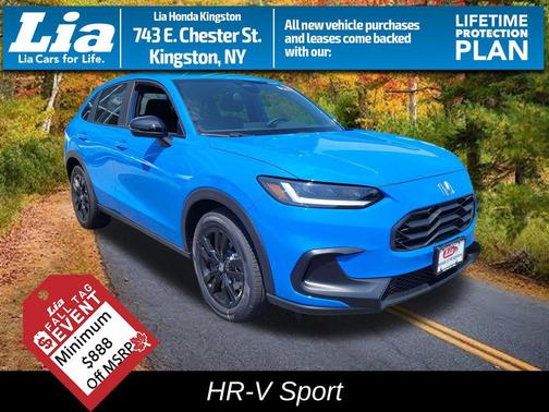 Boost Blue Pearl 2027 Honda HR-V Sport AWD