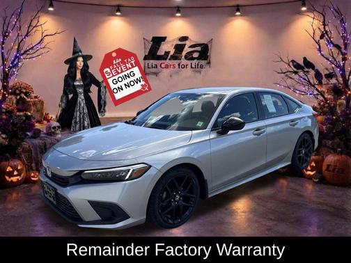 Meteorite Gray Metallic 2024 Honda Civic Sport