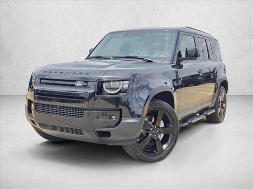 Santorini Black Metallic 2026 Land Rover Defender P300 S