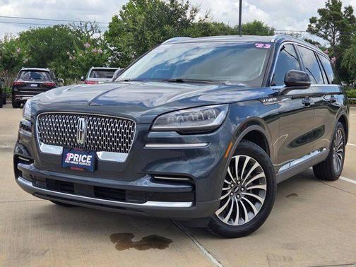 Flight Blue Metallic Clearcoat 2023 Lincoln Aviator Reserve AWD