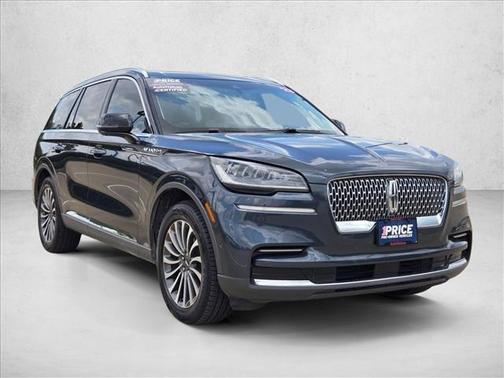 Flight Blue Metallic Clearcoat 2023 Lincoln Aviator Reserve AWD