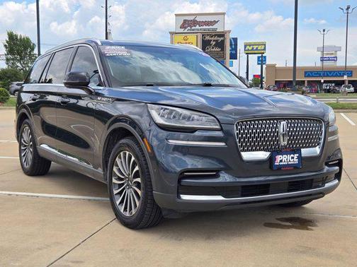 Flight Blue Metallic Clearcoat 2023 Lincoln Aviator Reserve AWD
