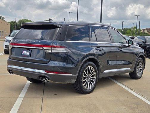 Flight Blue Metallic Clearcoat 2023 Lincoln Aviator Reserve AWD