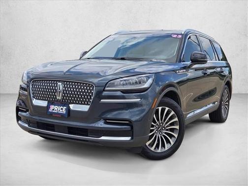 Flight Blue Metallic Clearcoat 2023 Lincoln Aviator Reserve AWD