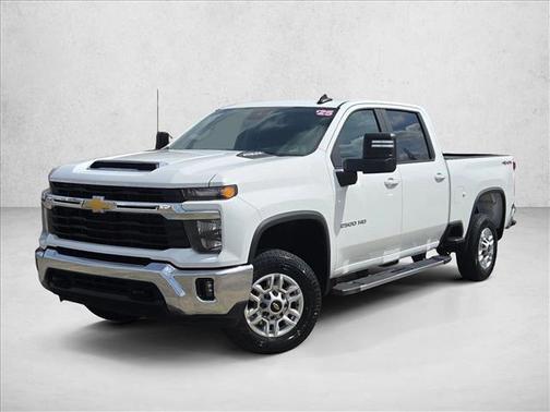 Summit White 2025 Chevrolet Silverado 2500 LT