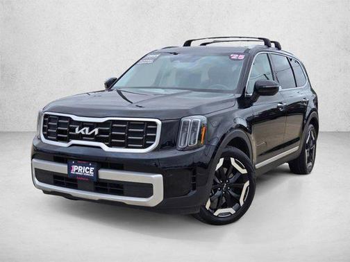Ebony Black 2025 Kia Telluride S