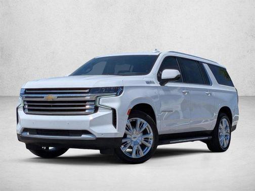 Summit White 2022 Chevrolet Suburban 2WD High Country