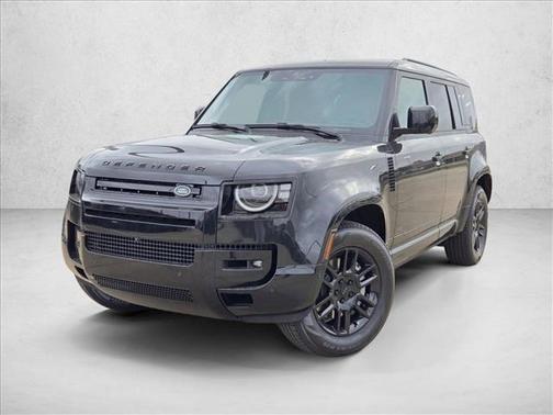 Santorini Black Metallic 2026 Land Rover Defender P400 X-Dynamic SE