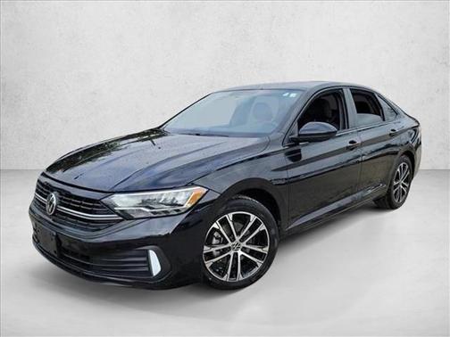 Deep Black Pearl 2022 Volkswagen Jetta 1.5T Sport