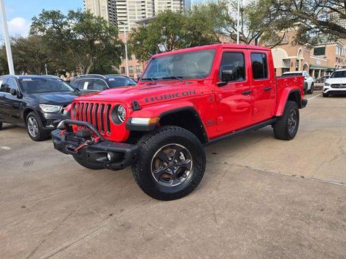 Firecracker Red Clearcoat 2021 Jeep Gladiator Rubicon