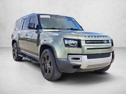 Pangea Green Metallic 2024 Land Rover Defender 130 P300 S
