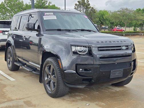 Carpathian Grey Premium Metallic 2024 Land Rover Defender 110 P400 X-Dynamic SE