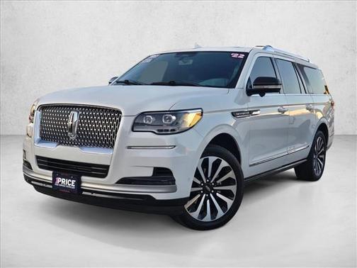 Ceramic Pearl Metallic Tri-Coat 2022 Lincoln Navigator Reserve