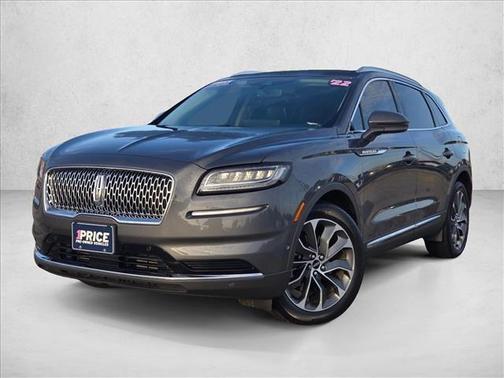Asher Gray Metallic Clearcoat 2022 Lincoln Nautilus Reserve