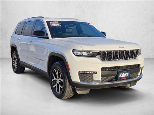 Bright White Clearcoat 2024 Jeep Grand Cherokee L Limited