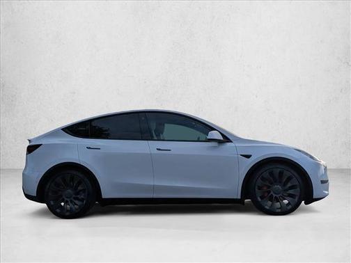 Pearl White Multi- 2021 Tesla Model Y Performance Dual Motor All-Wheel Drive