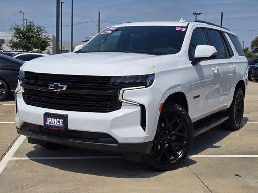 Summit White 2023 Chevrolet Tahoe 2WD RST