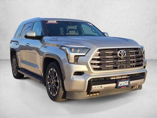 Celestial Silver Metallic 2025 Toyota Sequoia Limited