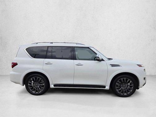 Aspen White Tricoat 2023 Nissan Armada Platinum 2WD