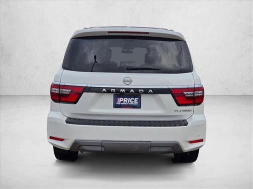 Aspen White Tricoat 2023 Nissan Armada Platinum 2WD