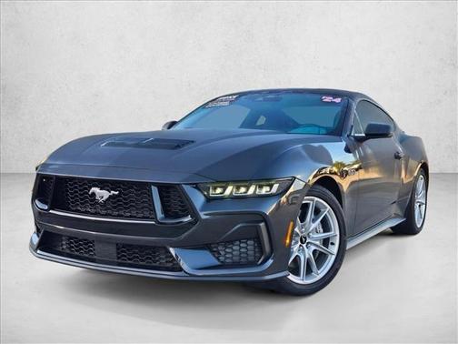 Dark Matter Gray Metallic 2024 Ford Mustang GT Premium