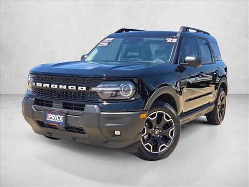Shadow Black 2025 Ford Bronco Sport Outer Banks