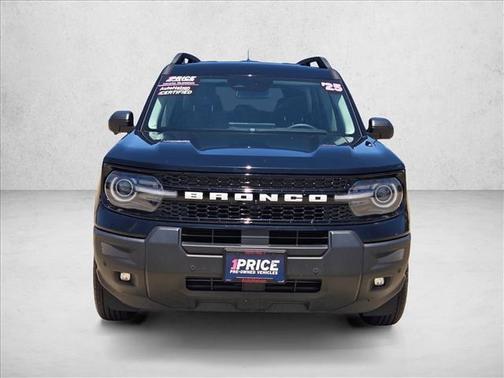 Shadow Black 2025 Ford Bronco Sport Outer Banks