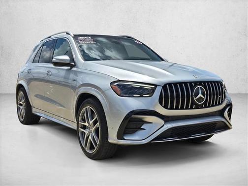 Cirrus Silver Metallic 2025 Mercedes-Benz AMG GLE 53 4MATIC+