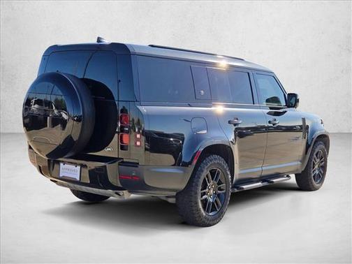 Santorini Black Metallic 2023 Land Rover Defender 130 SE