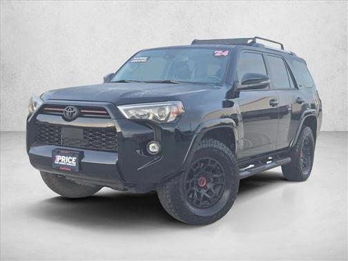 Midnight Black Metallic 2024 Toyota 4Runner SR5 Premium